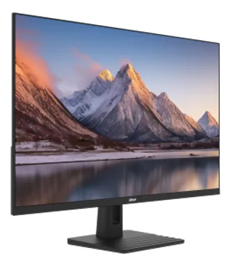 Dahua 27-Inch QHD E-LED Monitor, 2560 x 1440, 100 Hz, HDMI, DP, Audio Out, Black