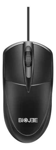Mouse Alambrico Usb Óptico Biojee E100 Ideal Para Oficina