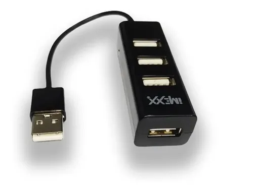Hub Multiplicador De 4 Puertos Usb Portatil Multipuerto 1x4