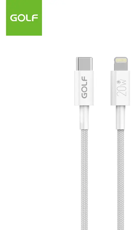 Cable Para iPhone Lightning A Tipo C Pd + 20w Rapido Golf