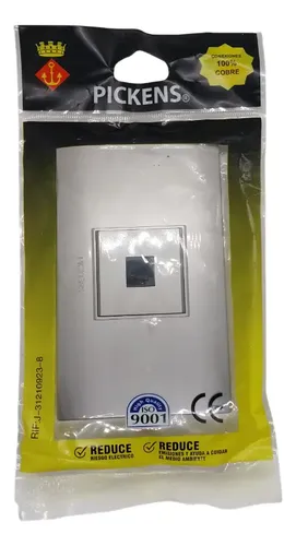 Toma De Telefono C.antv Color Plateado Pickens