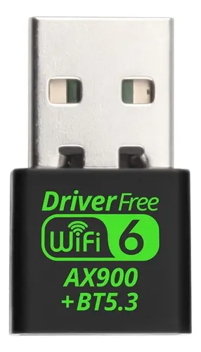 Adaptador Usb 2 En 1 Wifi Ax900 / Bluetooth 5 Ghz 900mbps