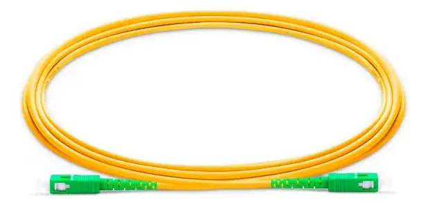 SC/APC to SC/APC Fiber Optic Patch Cord, 10 m