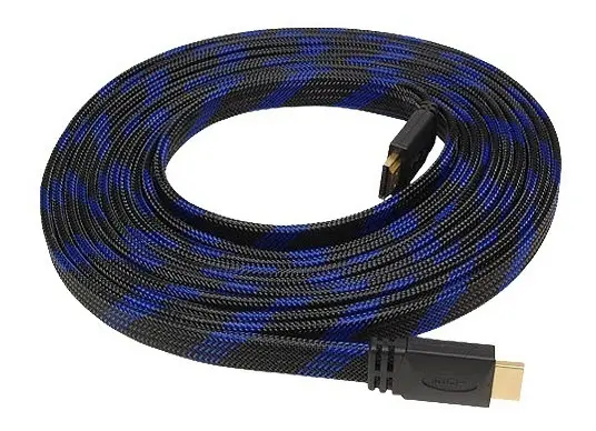 Cable Hdmi Plano Resistente 2 Filtros 3 Mts Tv Full Hd 4k