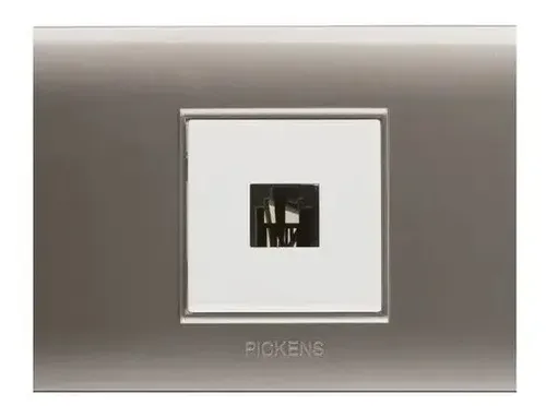 Toma De Telefono C.antv Color Plateado Pickens
