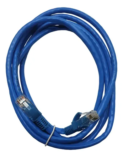 Cable De Red Patch Cord Utp De 2mts 2 Metros Cat6 Cat 6