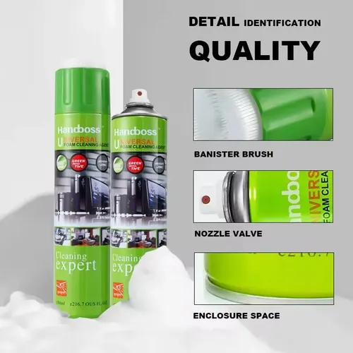 Espuma Spray Limpiadora Multiuso Desengrasante 650ml Hb016