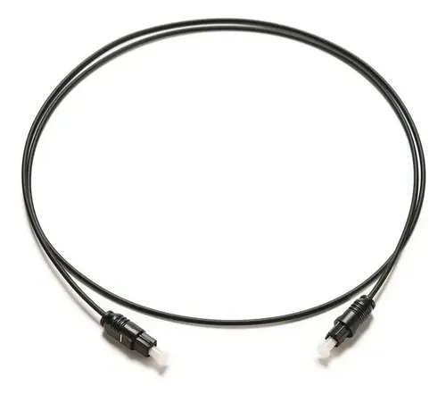 Cable De Audio Digital Optico 1 Metro Sonido De Calidad
