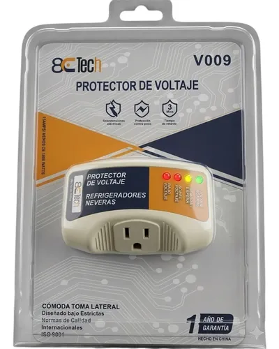 Protector De Voltaje 110v Congelador Frezer Enfriador D Agua Blanco