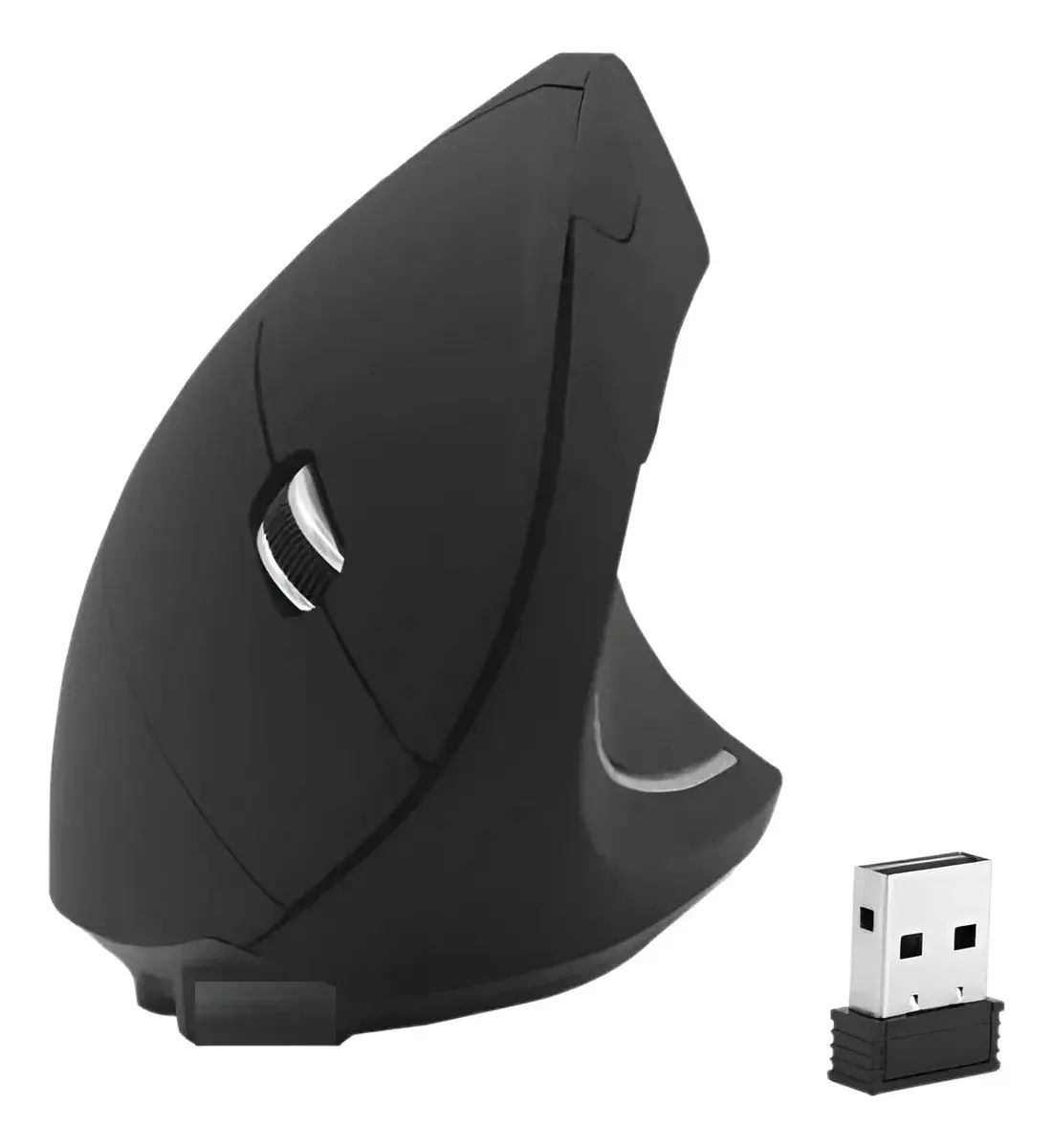 Mouse Ergonómico Vertical 2.4ghz Negro