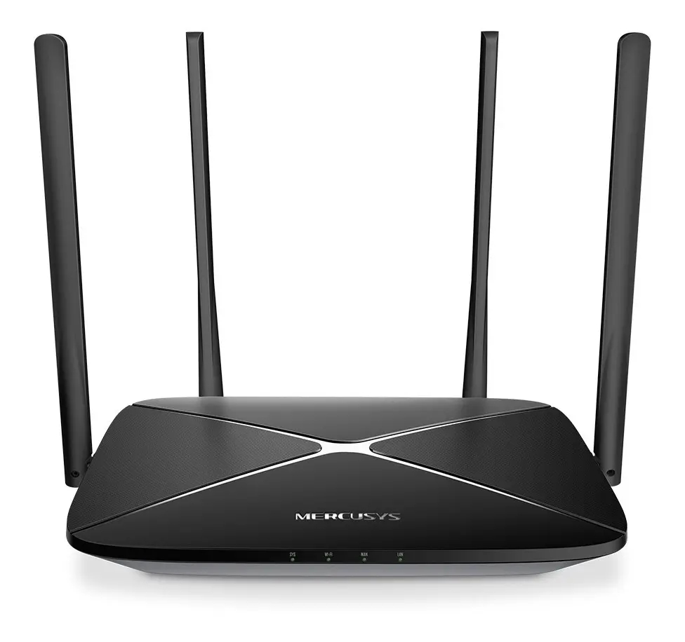 Router Wifi Inalambrico 4 Antenas Gigabit Doble Banda