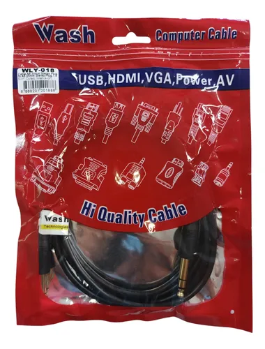 Cable Auxiliar 1.8m Auxiliar 6.35mm A 6.35mm