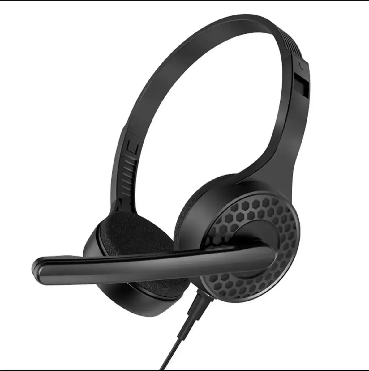 Misde A1 Wired Headphones, 3.5 mm Jack, Black