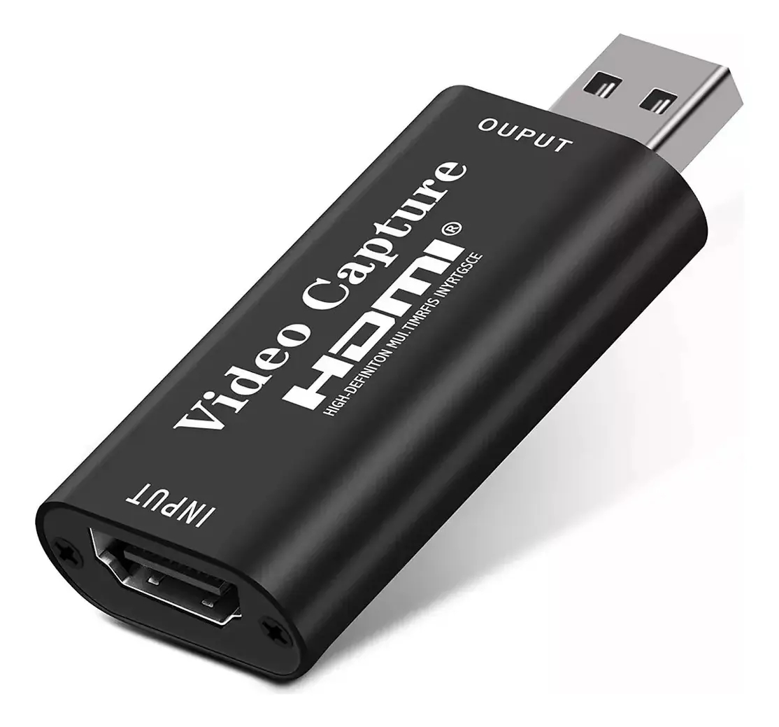 Capturadora Video Audio Hdmi Usb 1080p Hd 4k Pc Ps4 Ps5 Etc