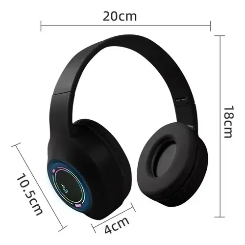 Auriculares Inalámbricos Bluetooth M3 Rgb Microfono Tipo C