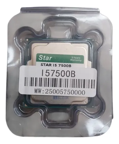 Procesador Intel Core I5-7500b 3.40ghz Lga1151 4 Núcleos