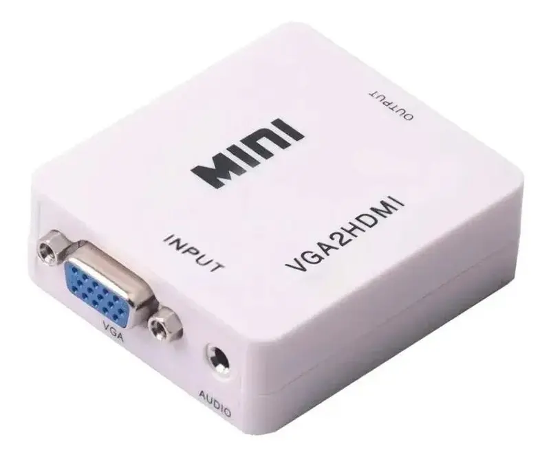 VGA to HDMI Audio/Video Converter Adapter, HD 1080p