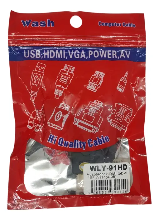 Adaptador Convertidor Dvi 24+5 Pines Hembra A Hdmi Macho
