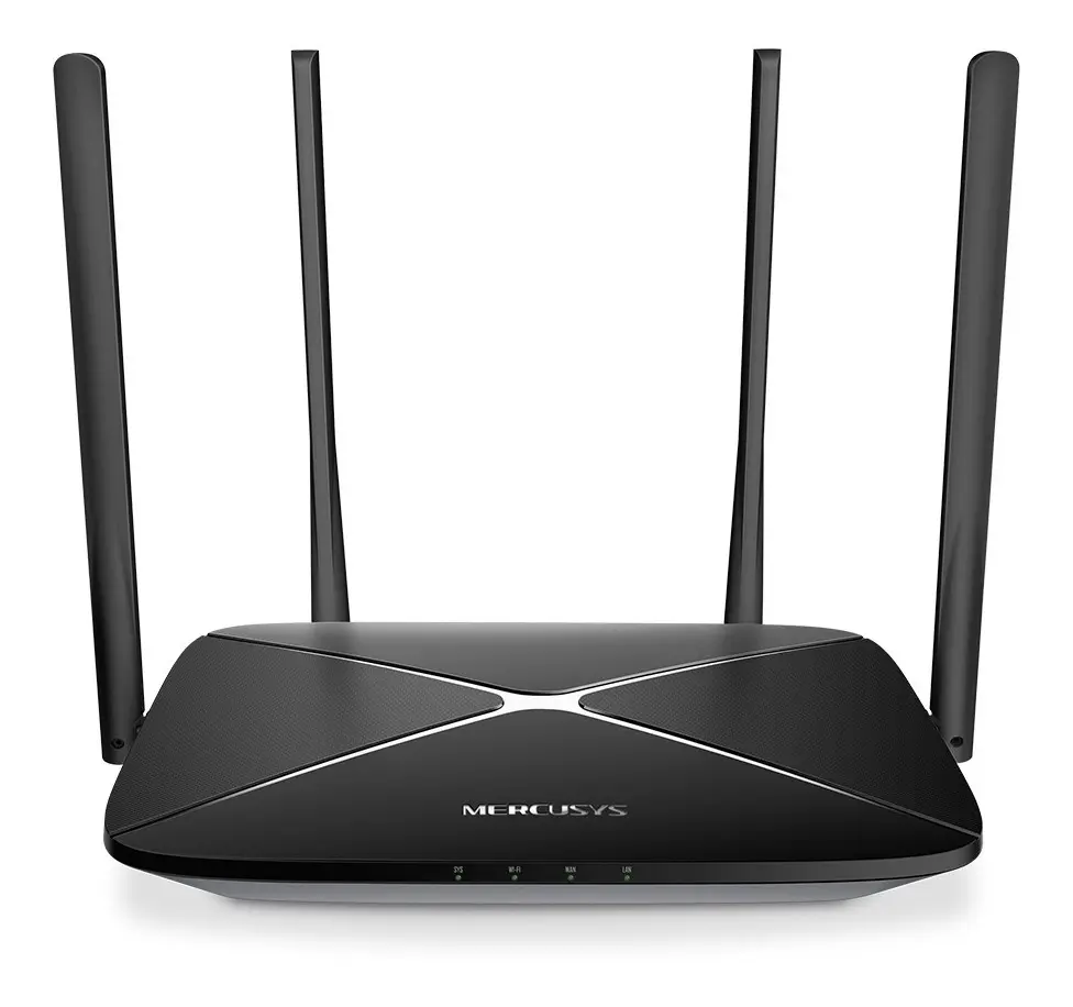 Router Wifi Inalambrico 4 Antenas Gigabit Doble Banda