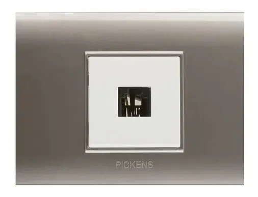 Toma De Telefono C.antv Color Plateado Pickens