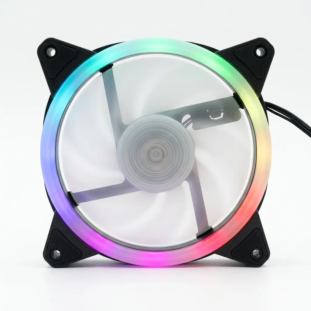 Fan Cooler Ventilador Para Case Coolkeeper 12v Blanco 6 Pin