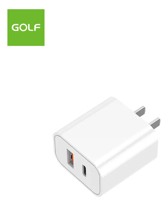 Cargador Celulares Quick Charge 3.0 Usb Tipo A Y Tipo C 20w Blanco