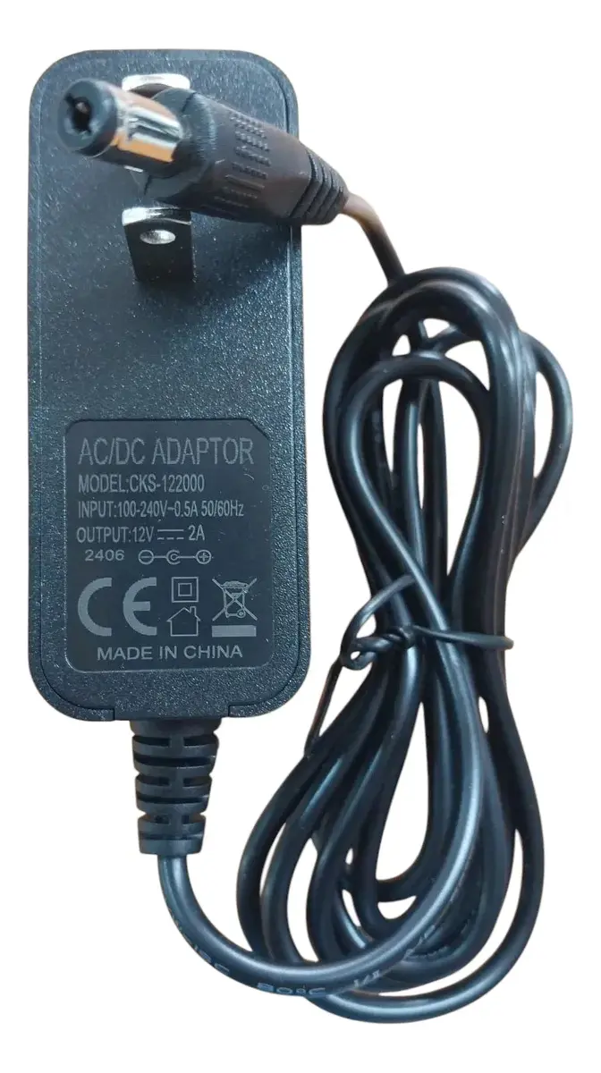 12V 2A Power Adapter for Security Camera and DVR