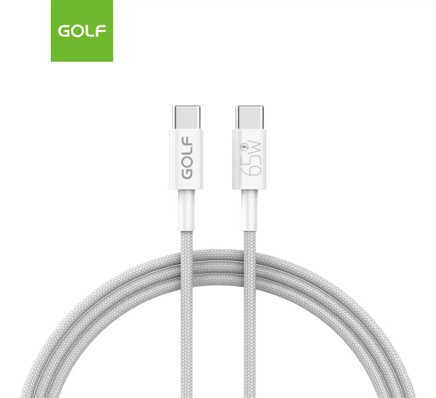 Cable Tipo C Macho Tipo C Macho 65w Tela 1m Golf Space