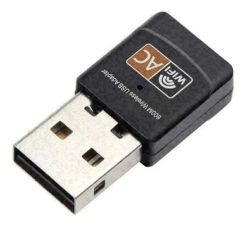 Antena Wifi Ac 5g Usb Doble Banda 600 Mb Adaptador Pc Laptop