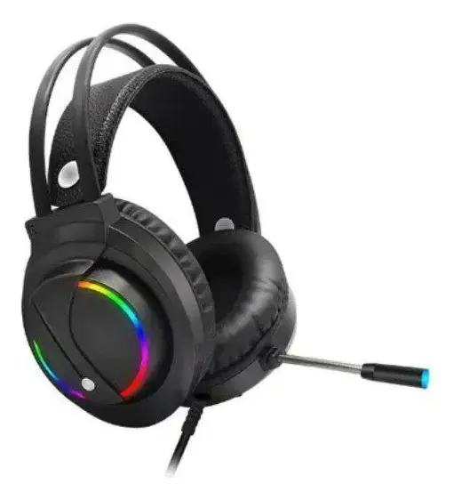 Audífonos Gamer Super Bass K1 Luces Rgb