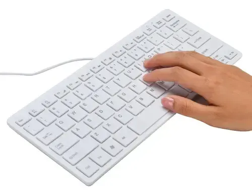 Mini Teclado K-1000 Usb 2.0 Blanco