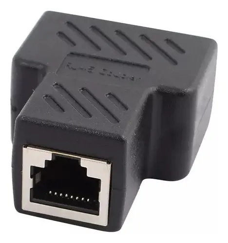Splitter De Red Rj45 A Rj45 De 1 A 2 Blindado