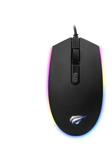 Mouse Gamer Havit Luces Led Colores Rgb 1200 Dpi Usb Gaming