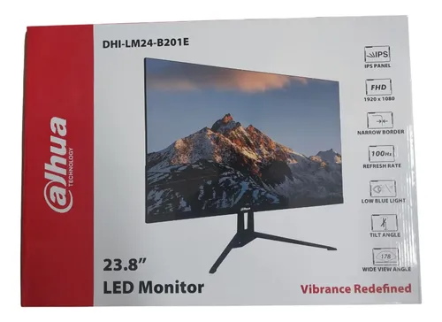 Monitor Dahua Dhi-lm24-b201e 23.8 Fhd Hdmi Vga 1920x1080 Negro