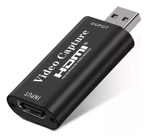 Capturadora Video Audio Hdmi Usb 1080p Hd 4k Pc Ps4 Ps5 Etc