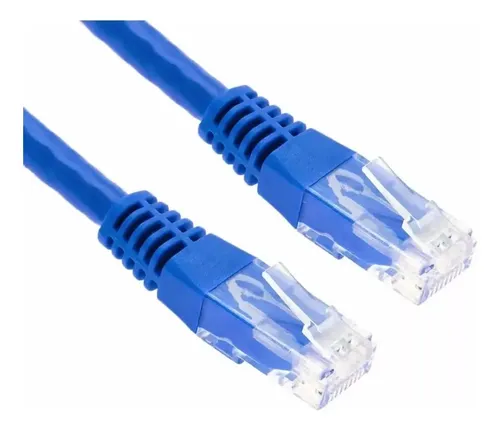 Patch Cord Cable De Red Cat6 Utp 5m 100% Cobre Con Rj-45