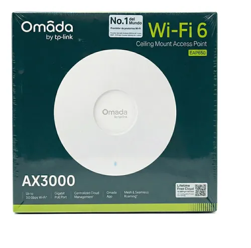 Punto De Acceso Inalámbrico Ap Tp-link Eap650 Wifi 6 Ax3000