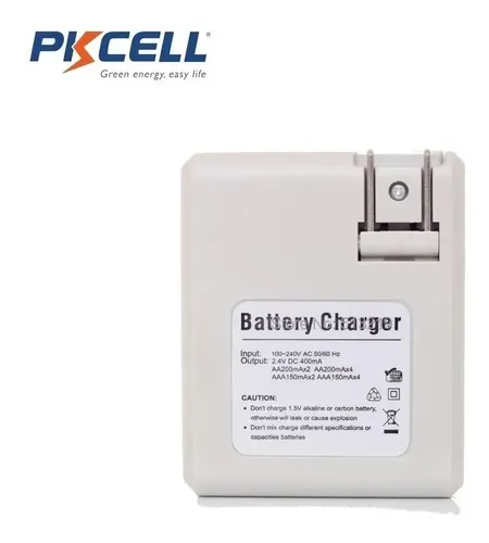 Super Cargador De Pilas Baterias Recargables Aa Aaa 9v