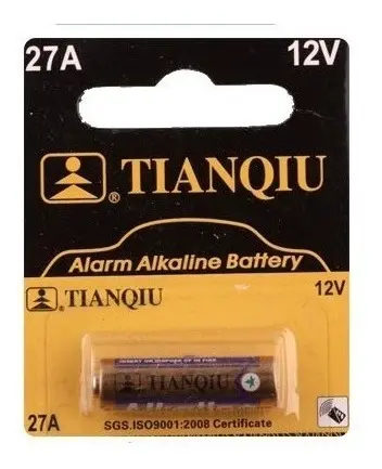 1 Tianqiu 27A Alkaline Battery for Remote Controls