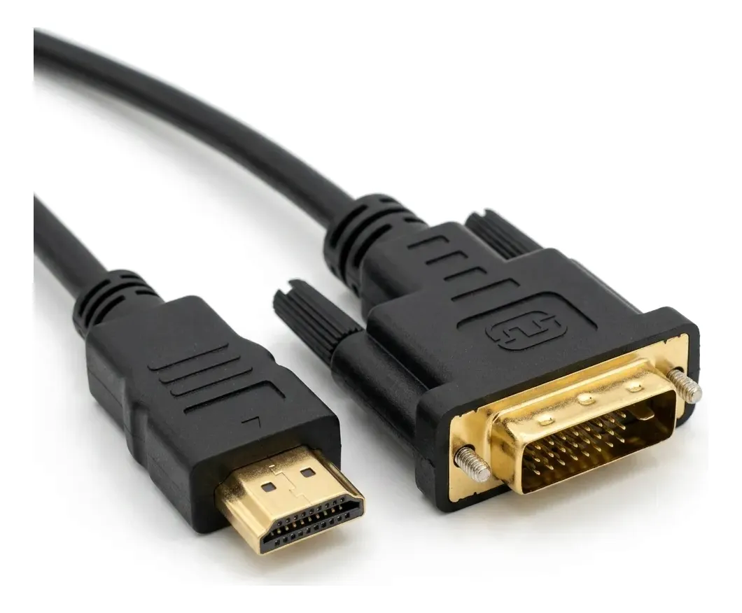 HDMI to DVI-D 24+1 Digital Adapter Cable for TV and Monitor, 1.5 m