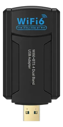 Adaptador Wifi Usb Doble Banda Ac1300 Bluetooth Mu Mimo