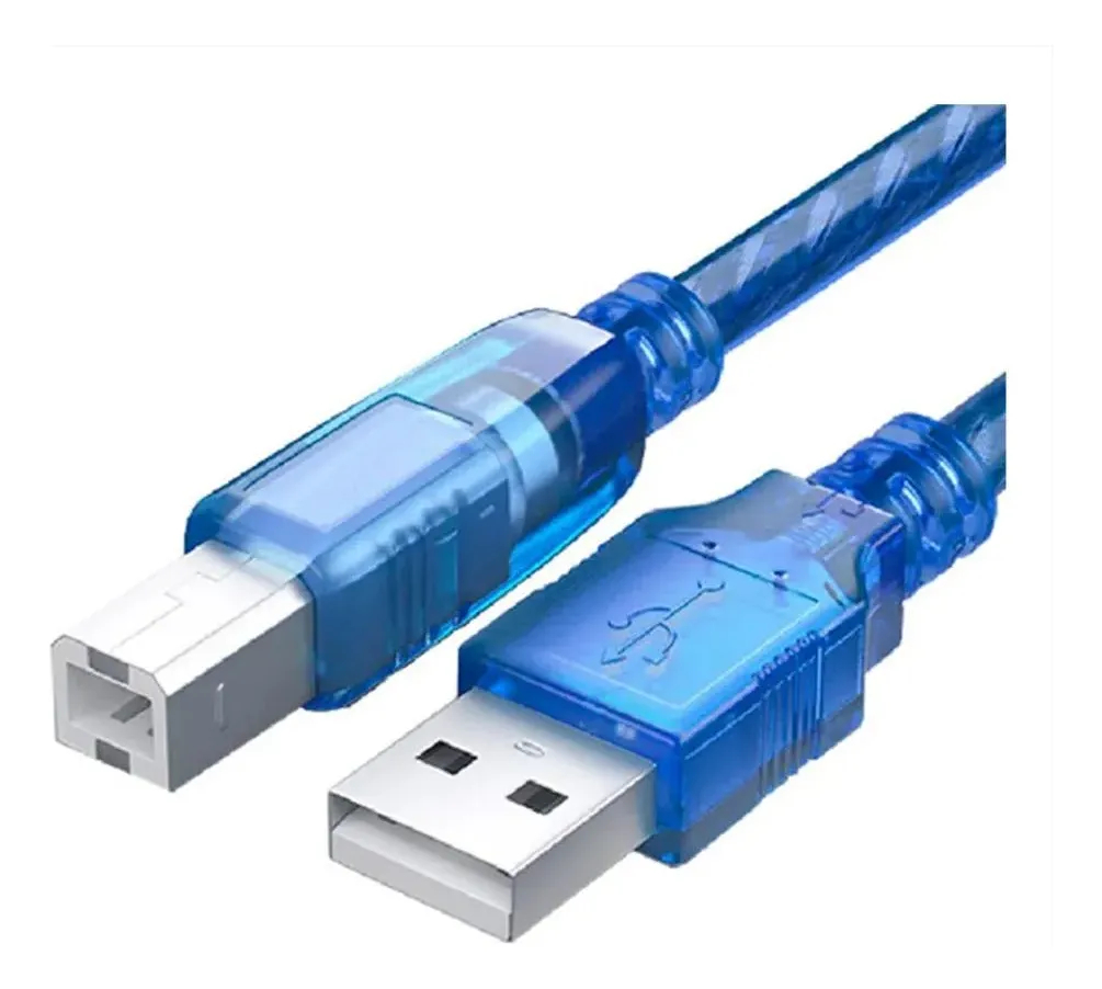 USB 2.0 Type-B Printer Cable for Epson, HP and Canon, 5 m