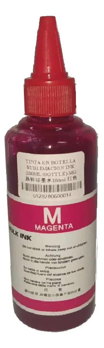100 ml Magenta Ink Bottle for HP, Epson and Canon Printers