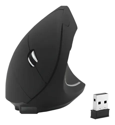 Mouse Ergonómico Vertical 2.4ghz Negro