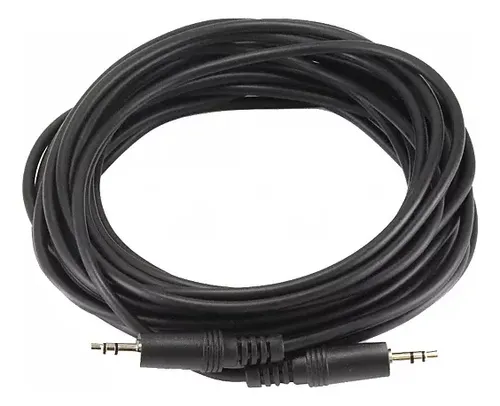 Cable Auxiliar Audio 3.5mm Macho A Macho 5 Metros Largo